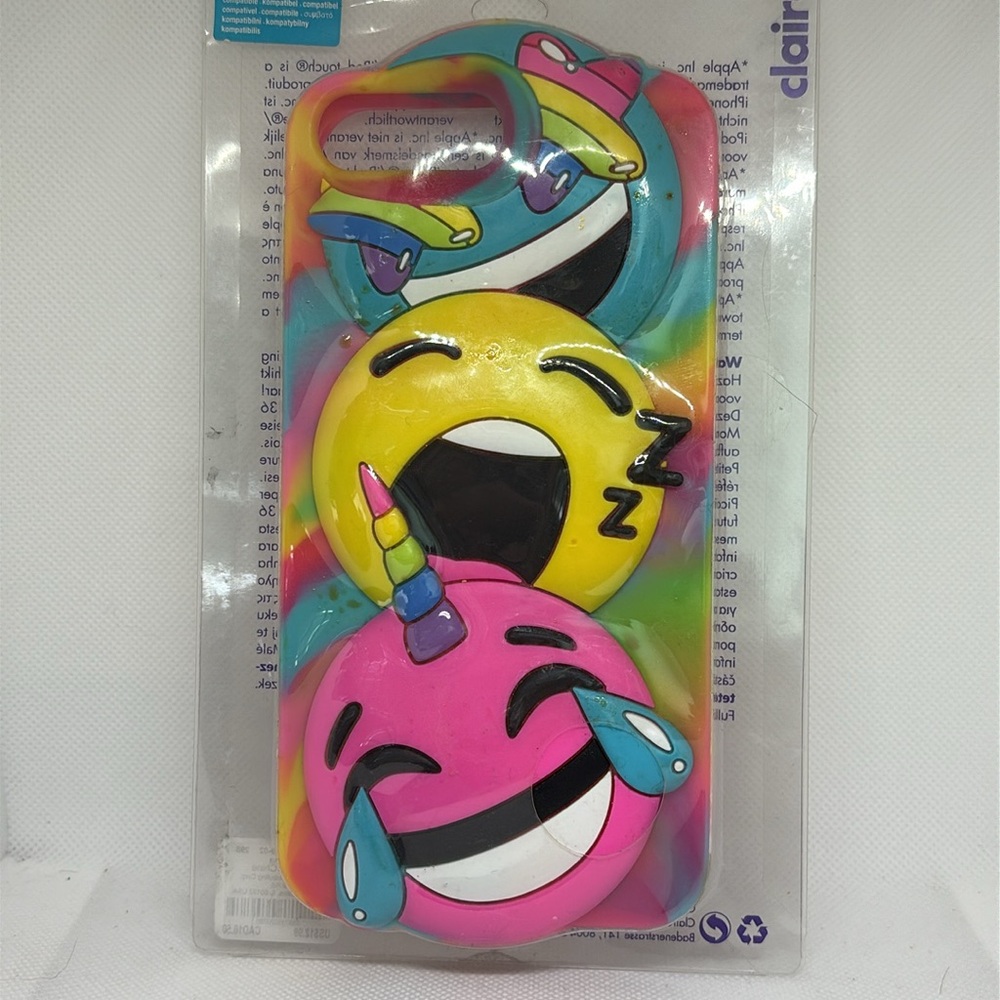 Claire's Emoji Phone Case for iPhone 6/7/8 Plus - Pink and Yellow